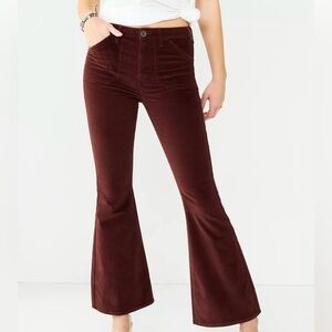 SO| Brown Corduroy Flare Pants size 15/32